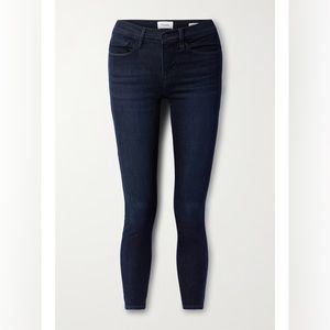 Frame Le Skinny De Jeanne Crop Jeans